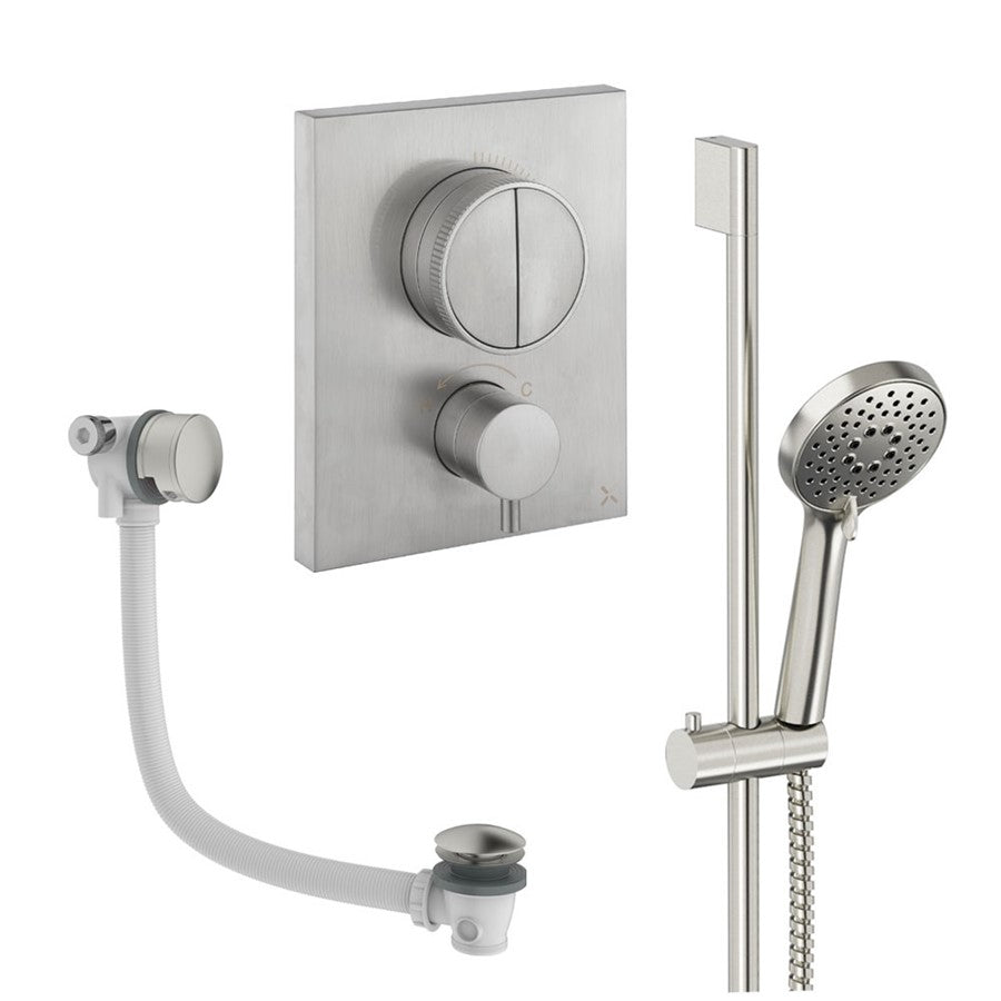 Crosswater Push Shower Set 4