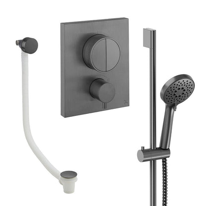 Crosswater Push Shower Set 4