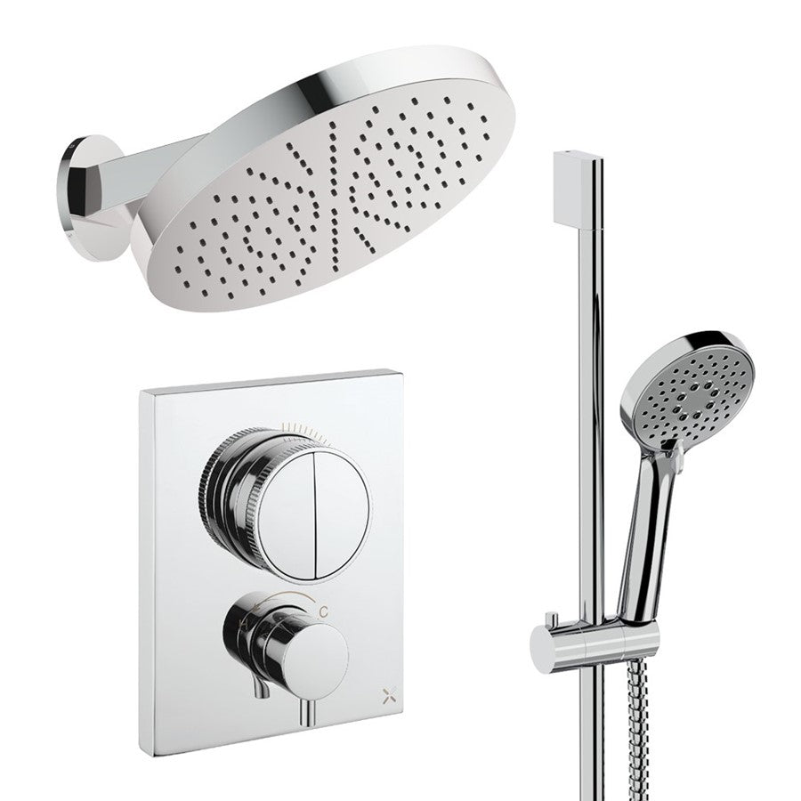 Crosswater Push Shower Set 5
