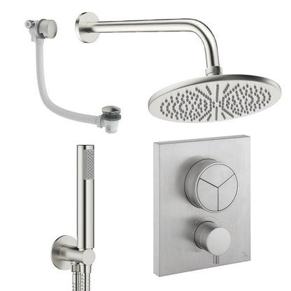 Crosswater Push Shower Set 7