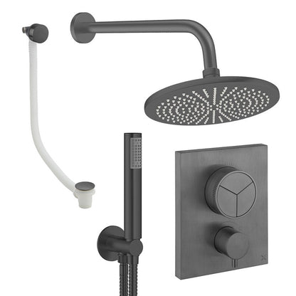 Crosswater Push Shower Set 7