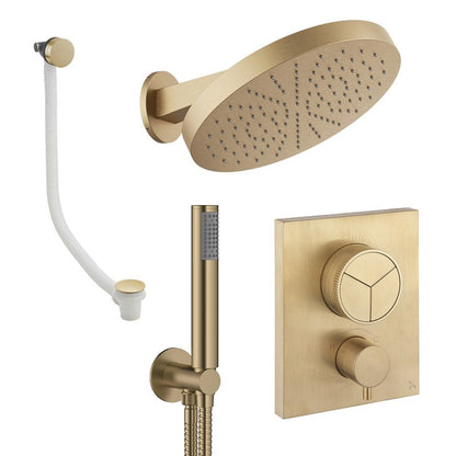 Crosswater Push Shower Set 9