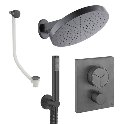 Crosswater Push Shower Set 9