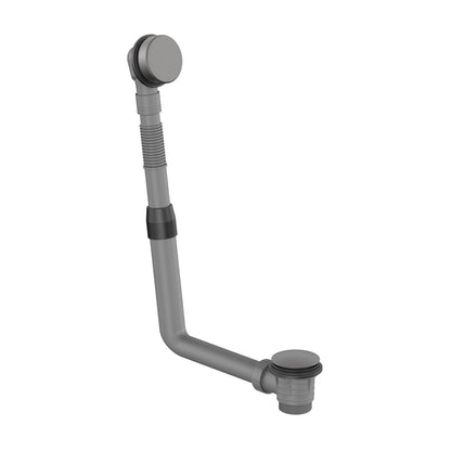 Vado Round Clic-Clac Bath Waste and Overflow