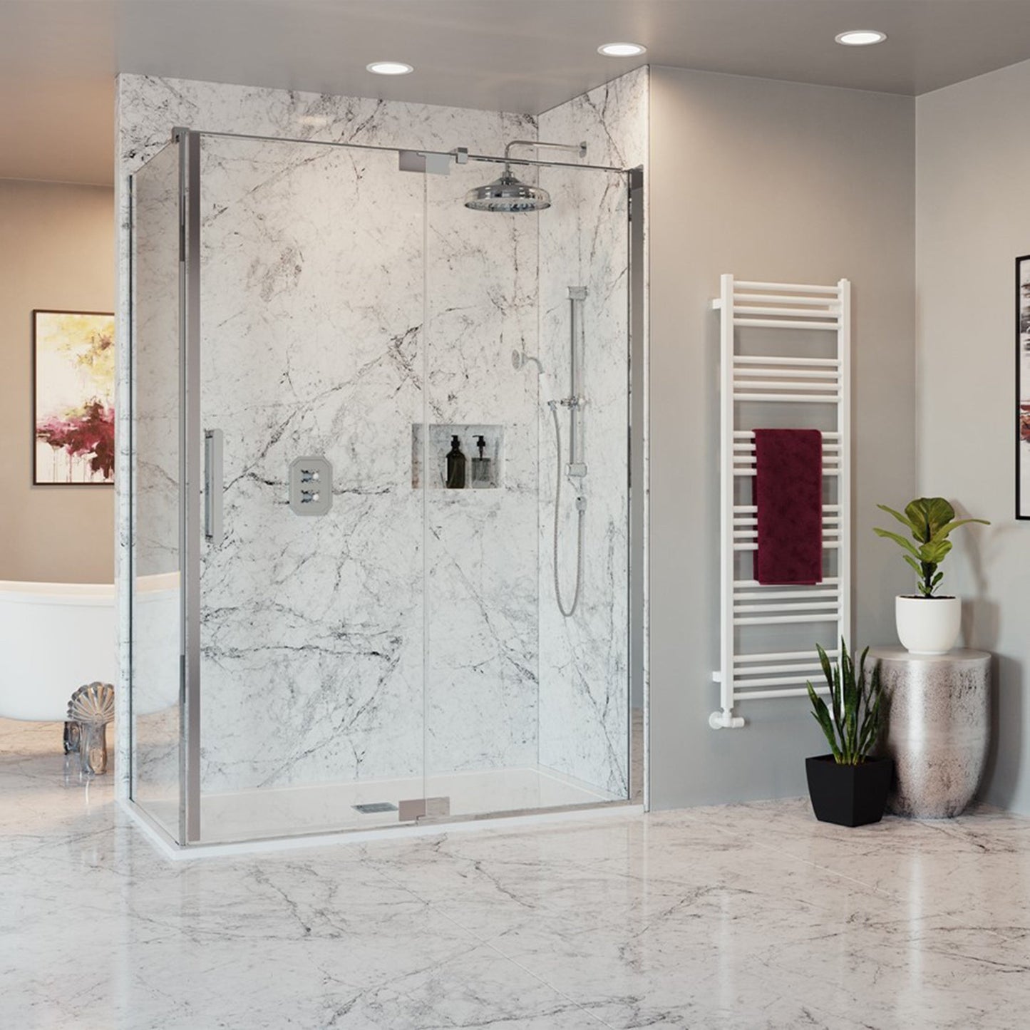 Crosswater Optix 10 Inline Side Panel