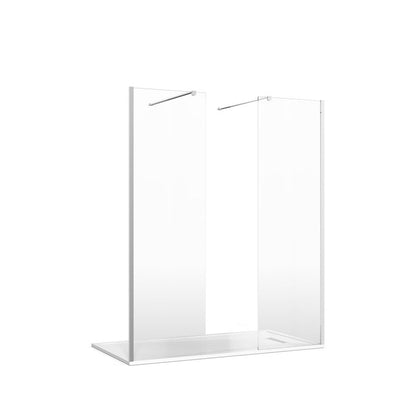 Crosswater Gallery 8 Recess with Double Panel (Wall Bracing Bar)