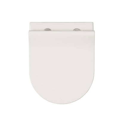 Crosswater GL6116CW Glide II White Wall Hung Rimless WC And Soft Close Seat