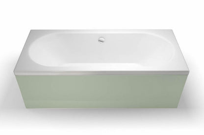 ClearGreen Verde 1800 x 800mm Acrylic Double Ended Bath