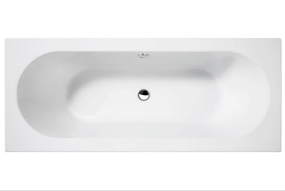ClearGreen Verde 1800 x 800mm Acrylic Double Ended Bath