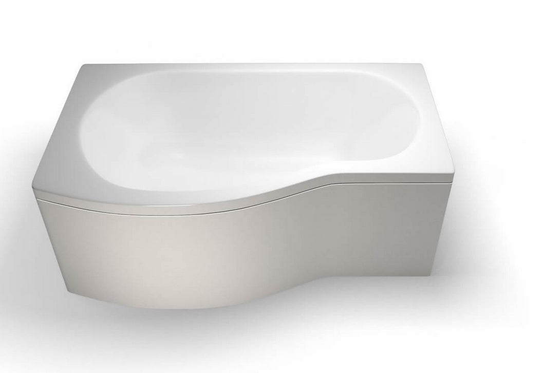 ClearGreen EcoRound 1500 x 800mm Left Handed Acrylic Shower