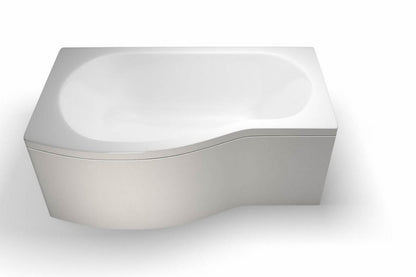 ClearGreen EcoRound 1500 x 800mm Left Handed Acrylic Shower