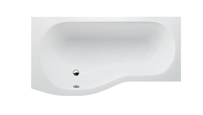ClearGreen EcoRound 1500 x 800mm Left Handed Acrylic Shower