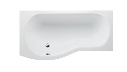 ClearGreen EcoRound 1500 x 800mm Left Handed Acrylic Shower