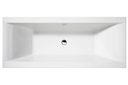 ClearGreen Enviro 1700 x 700mm Acrylic Double Ended Bath