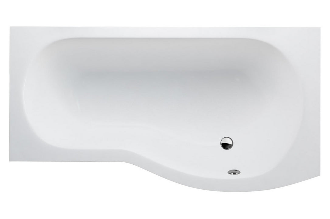 ClearGreen EcoRound 1700 x 800mm Right Handed Acrylic Shower