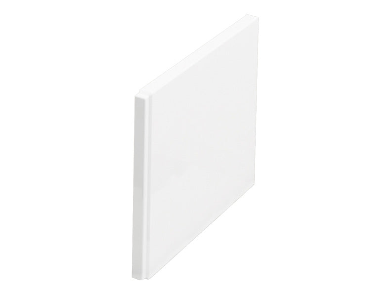 ClearGreen End bath panel 800mm for Bathroom - White