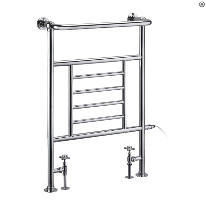 Burlington Vincent 950 x 600mm Heated Towel Airer - Chrome