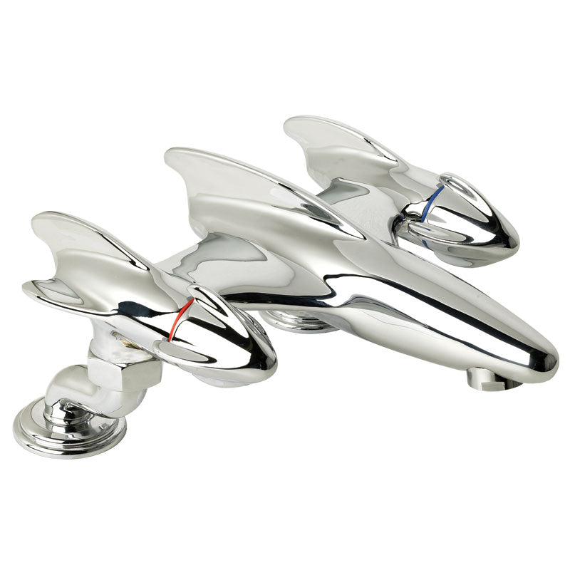Lefroy Brooks Belle Aire Deck Mounted Bath Filler (choose finish)