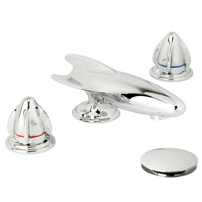 Lefroy Brooks Belle Aire Deck Mounted 3 Hole Basin Mixer (choose finish)