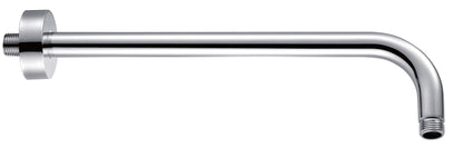 380mmx80mm Round Chrome Shower Wall Arm for Stylish Bathroom