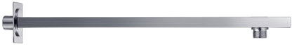 380mm Square Chrome Shower Wall Arm
