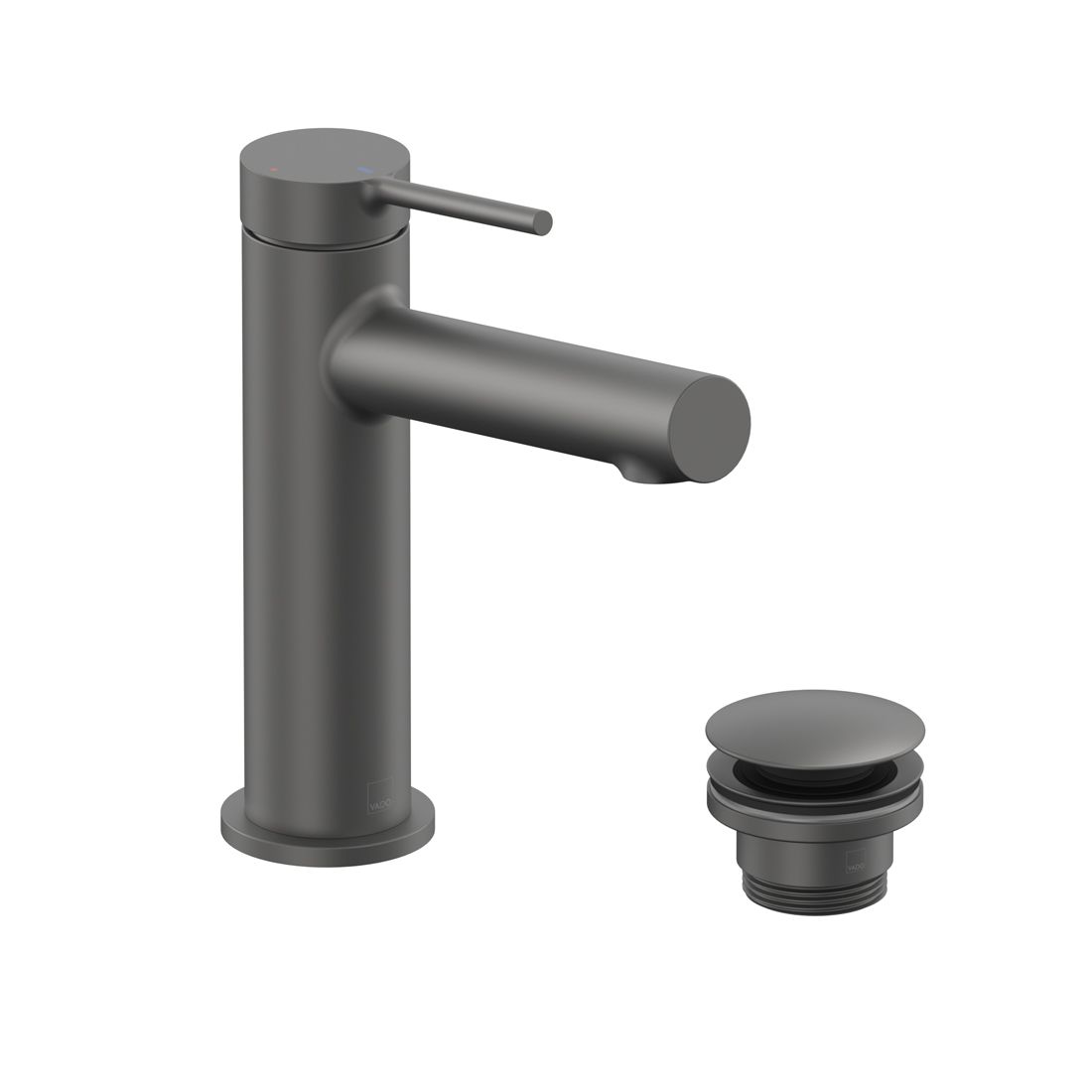 Vado Safari Lever Cold Start Mono Basin Mixer with Universal Basin Waste
