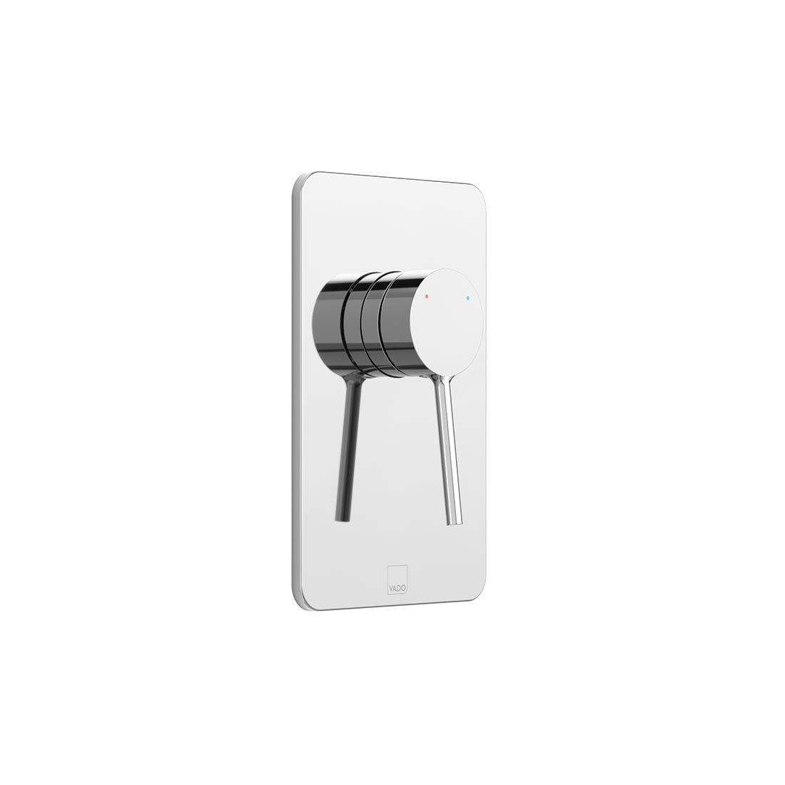 Vado Safari Push Button Concealed 1 Outlet Manual Valve
