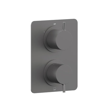 Vado Safari Lever 2 Outlet 2 Handle Concealed Thermostatic DX Valve