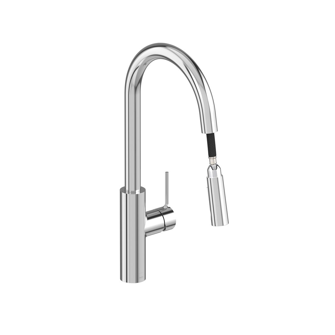 Vado Safari Deck Mounted Kitchen Mixer with Pull-out Spout