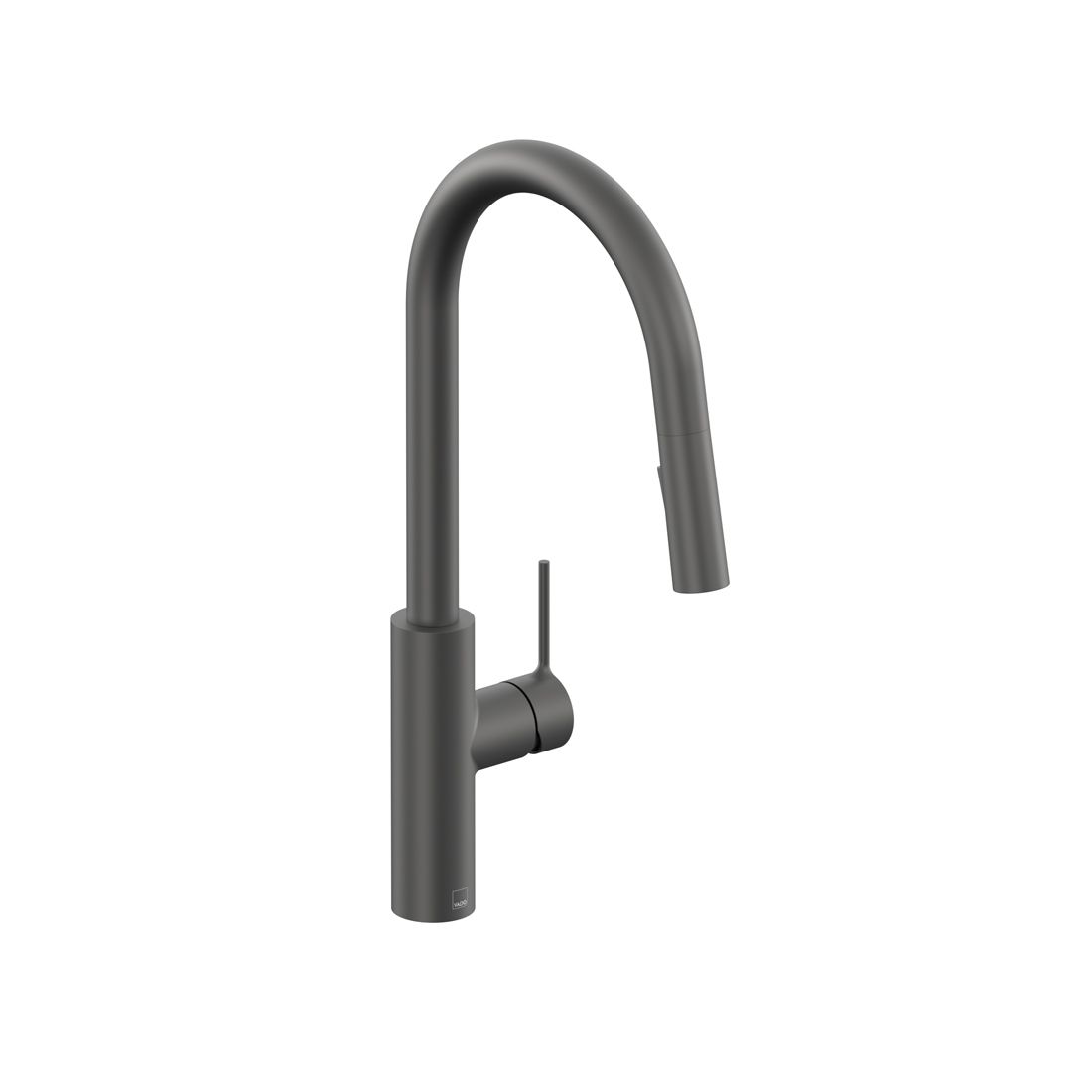 Vado Safari Deck Mounted Kitchen Mixer with Pull-out Spout