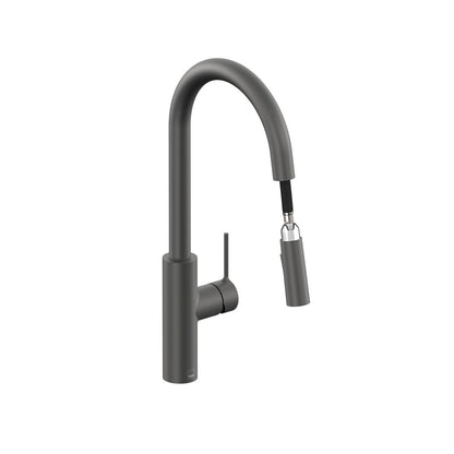 Vado Safari Deck Mounted Kitchen Mixer with Pull-out Spout