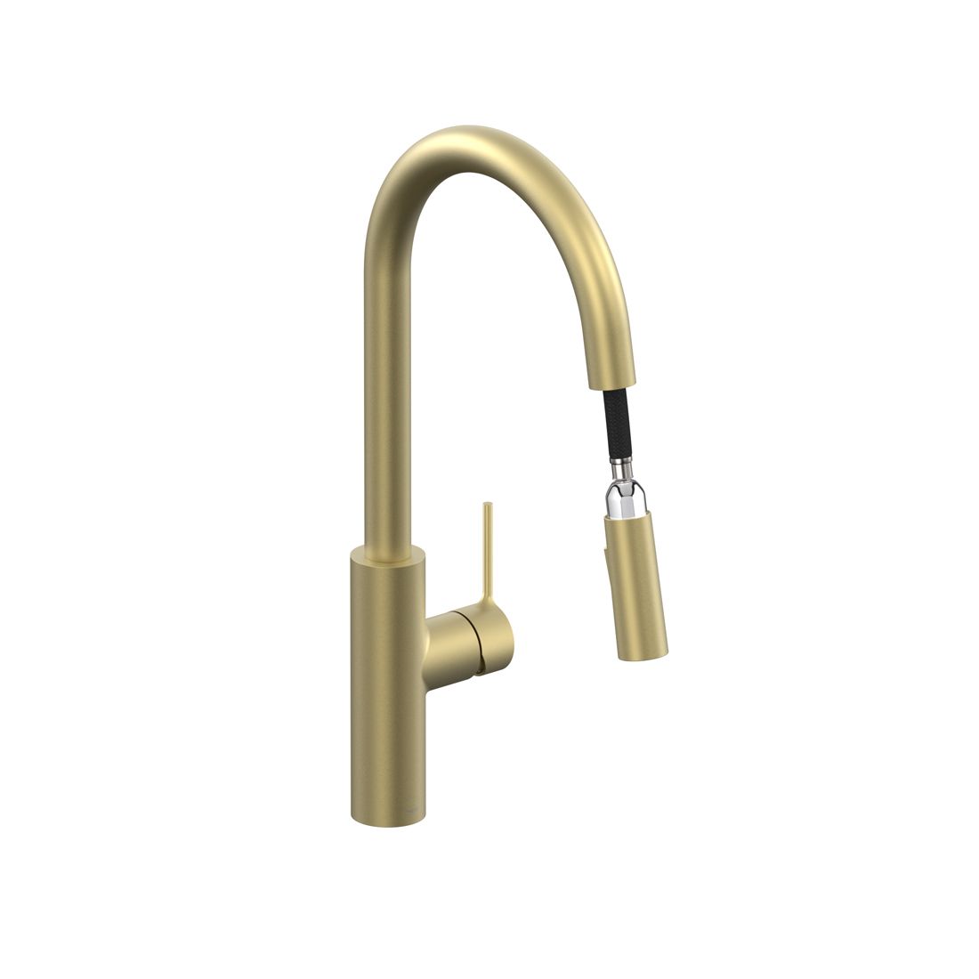 Vado Safari Deck Mounted Kitchen Mixer with Pull-out Spout