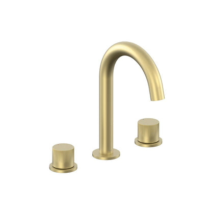 Vado Safari Leverless Three Hole Deck Mounted Basin Mixer for Low Pressure System