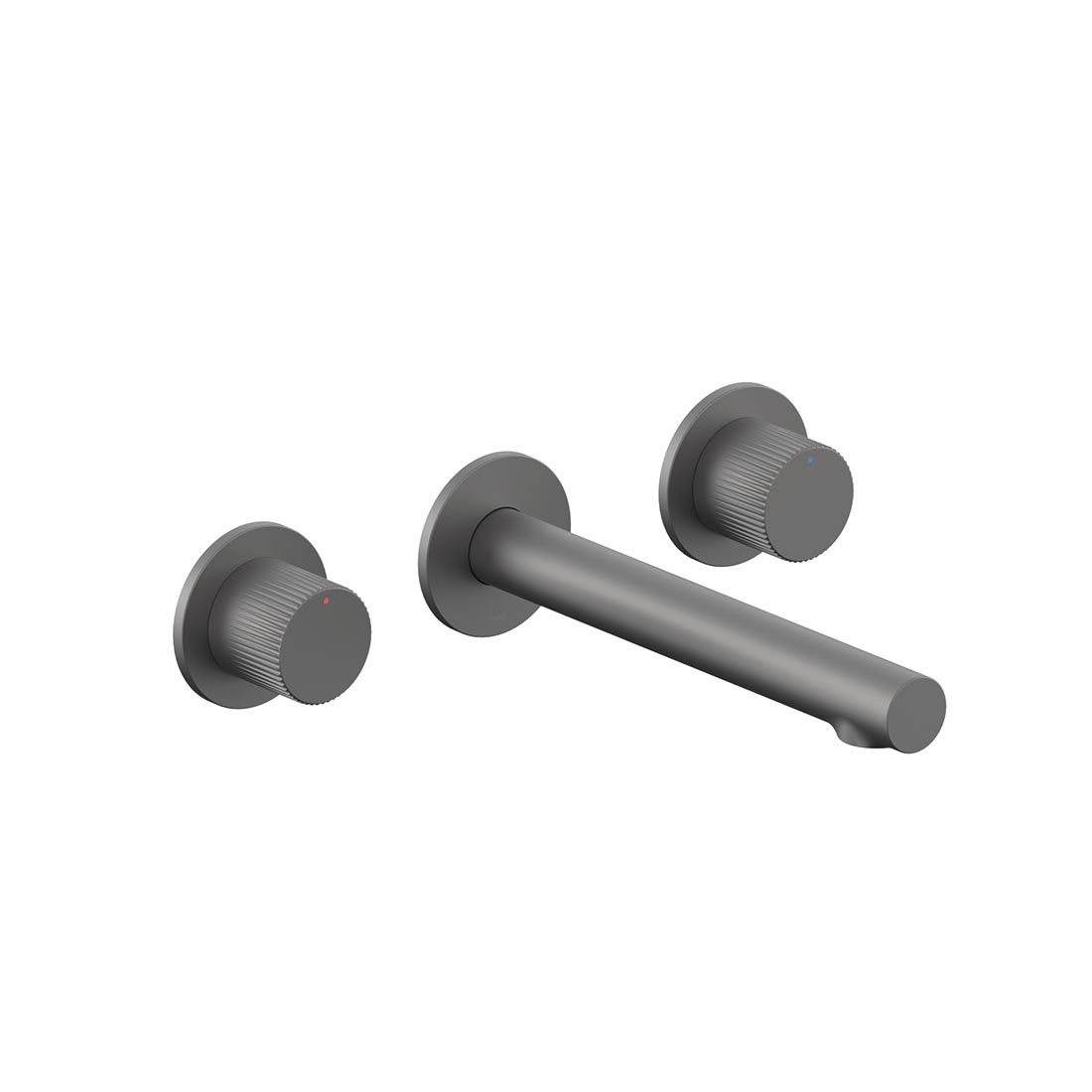 Vado Safari Leverless Three Hole Wall Mounted Basin Mixer