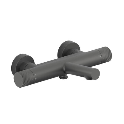 Vado Safari Leverless Wall Mounted Exposed Thermostatic Bath Shower Mixer with Easyfit Brackets