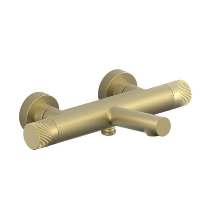 Vado Safari Leverless Wall Mounted Exposed Thermostatic Bath Shower Mixer with Easyfit Brackets