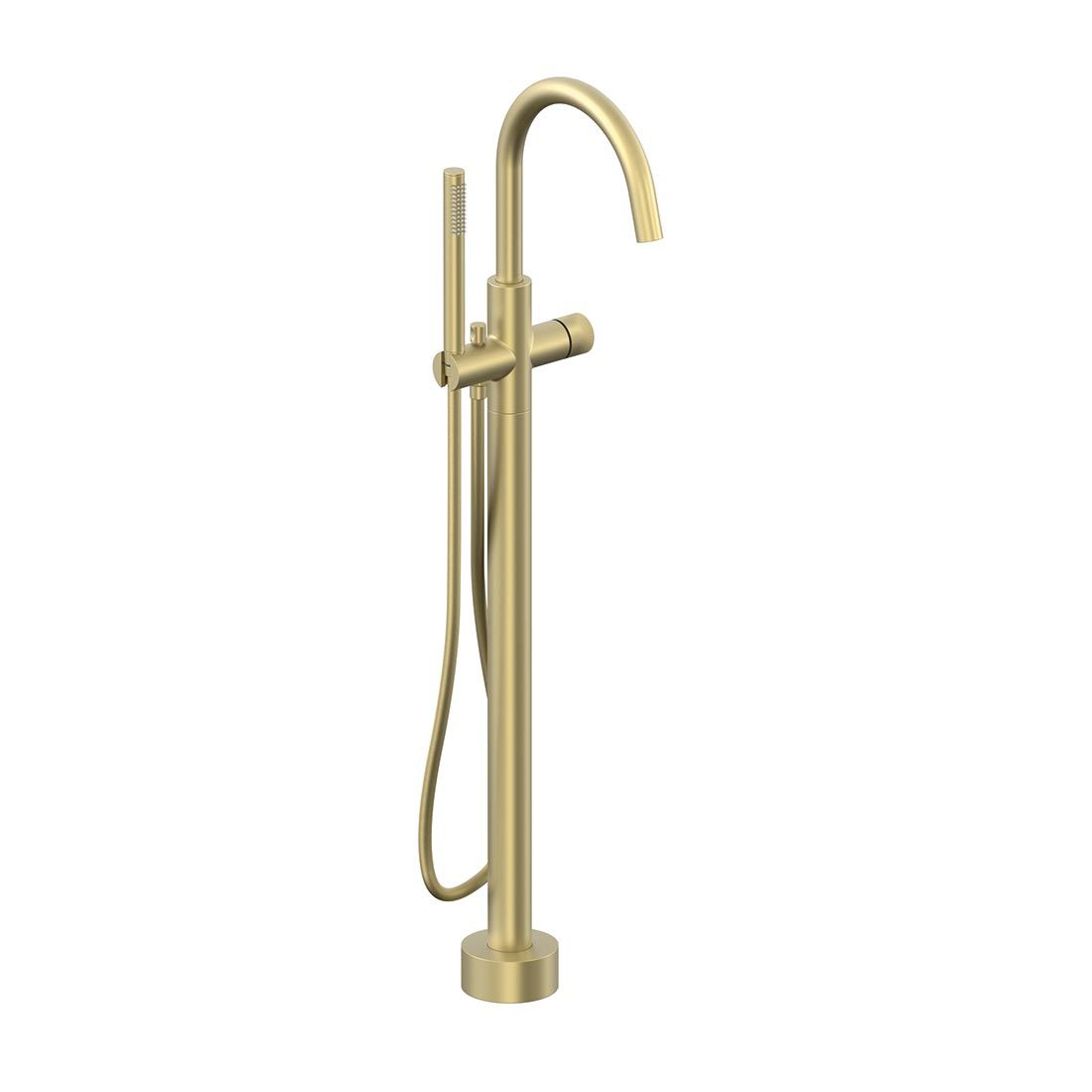 Vado Safari Leverless Freestanding Bath Mixer Tap with Shower Handset