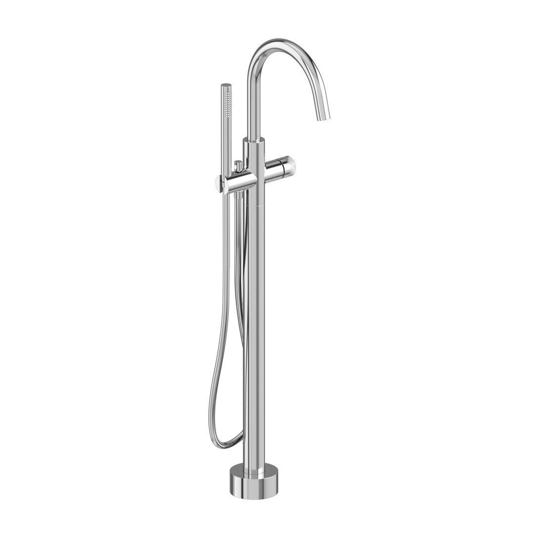 Vado Safari Leverless Freestanding Bath Mixer Tap with Shower Handset