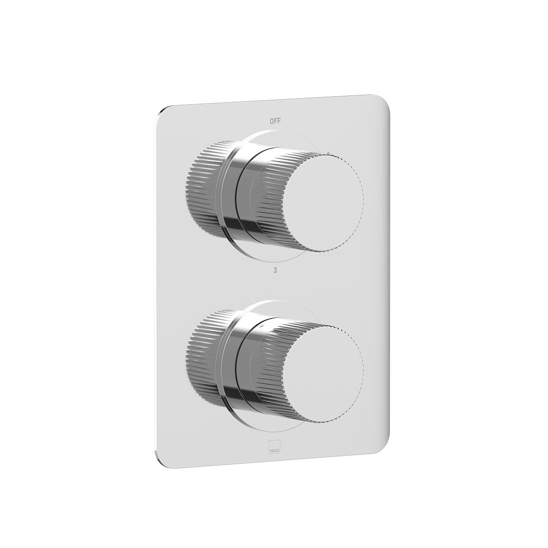 Vado Safari Leverless 3 Outlet 2 Handle Concealed Thermostatic DX Valve