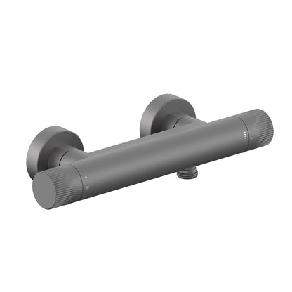 Vado Safari Leverless Wall Mounted Exposed Thermostatic Shower Bar Valve with Easyfit Brackets