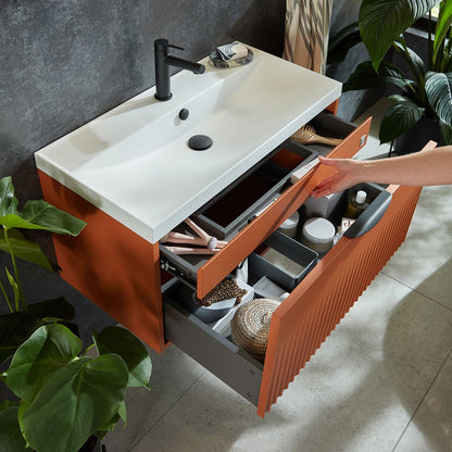 Vado Safari 800mm Mineral Cast Vanity Basin