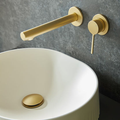 Vado Safari Fluted Countertop Basin - Round