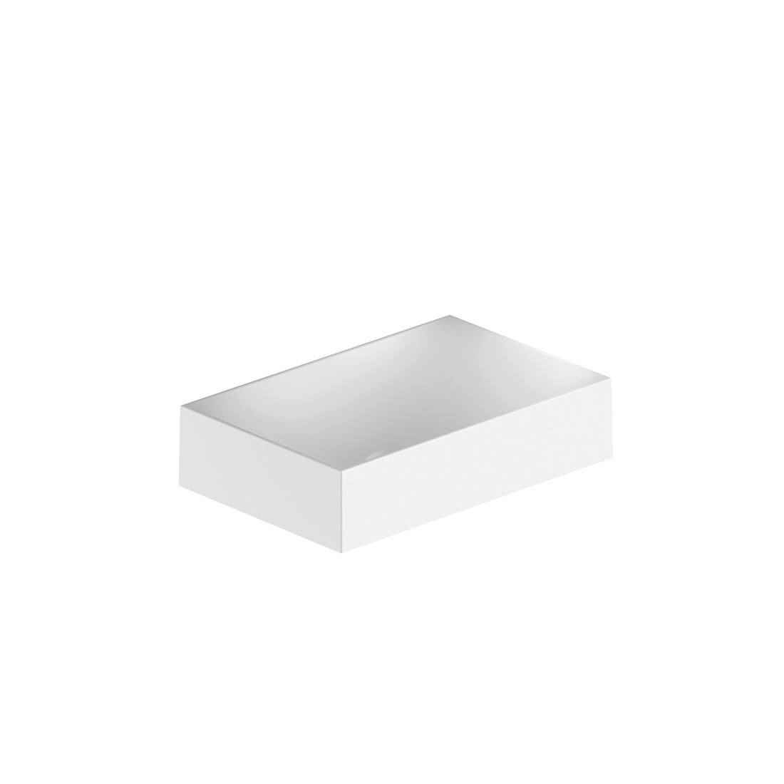 Vado Safari Smooth Countertop Basin - Square