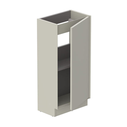 Vado Safari 400mm Smooth Cloakroom Unit - Floor Mounted, Left Pull