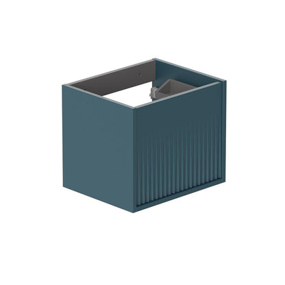 Vado Safari Wall Hung Fluted Vanity Unit