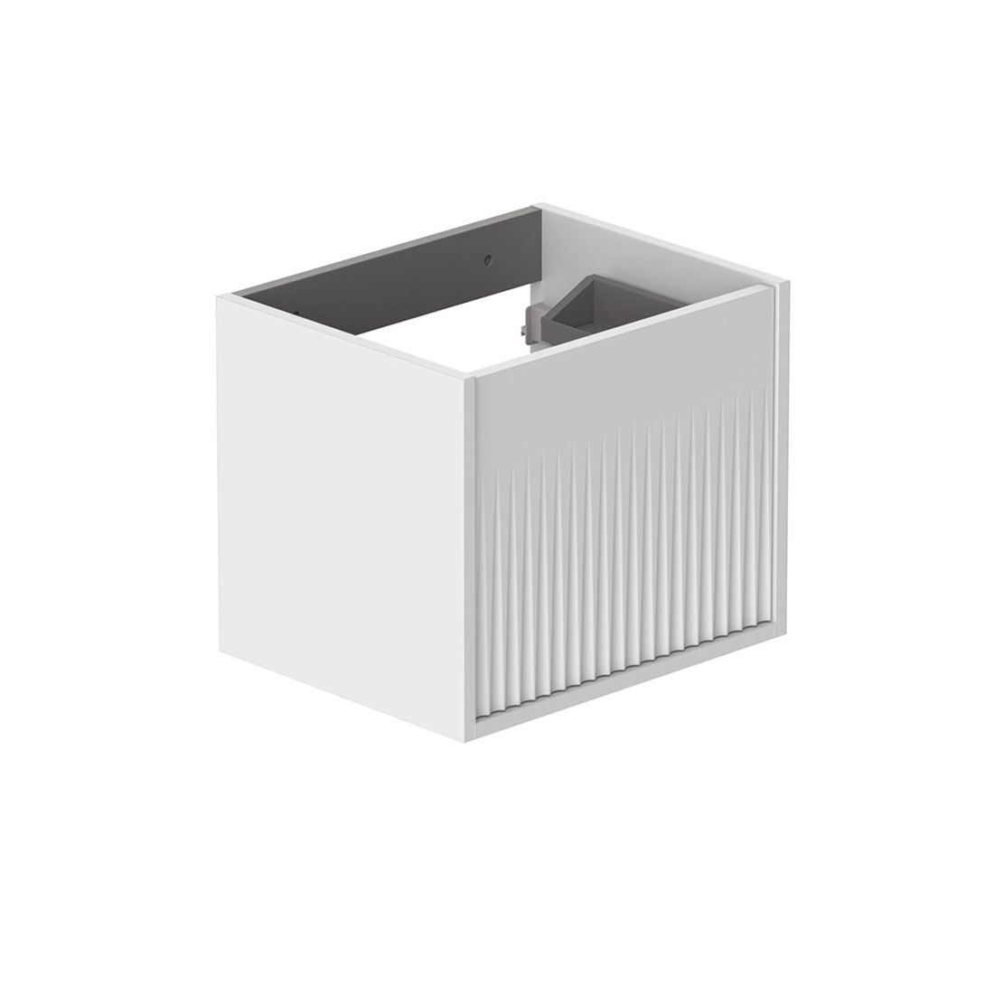 Vado Safari Wall Hung Fluted Vanity Unit