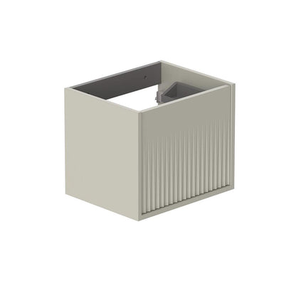 Vado Safari Wall Hung Fluted Vanity Unit