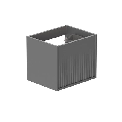 Vado Safari Wall Hung Fluted Vanity Unit