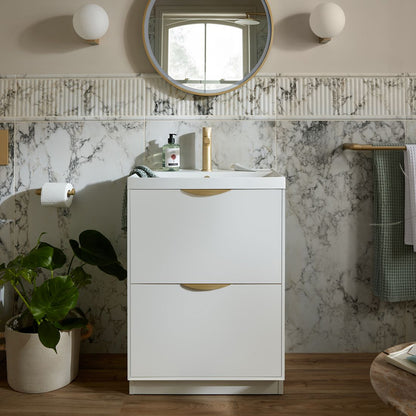 Vado Safari Smooth Vanity Unit - Floor Mounted