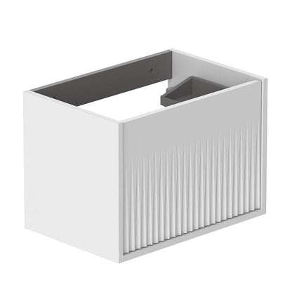 Vado Safari Wall Hung Fluted Vanity Unit